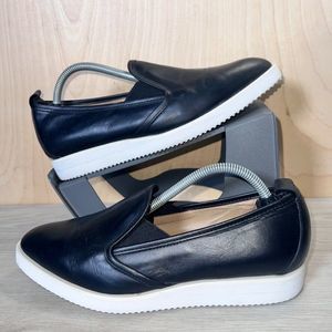 Everlane The Leather Street Shoe Black Women's 7.5